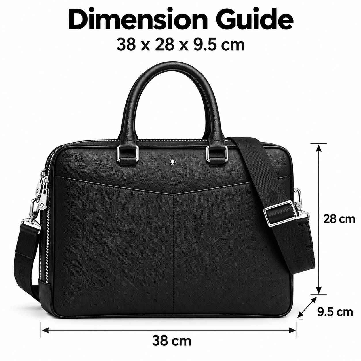 กระเป๋าเอกสารธุรกิจสำหรับผู้ชา - Luxury Bags Tote บทวิจารณ์และราคา